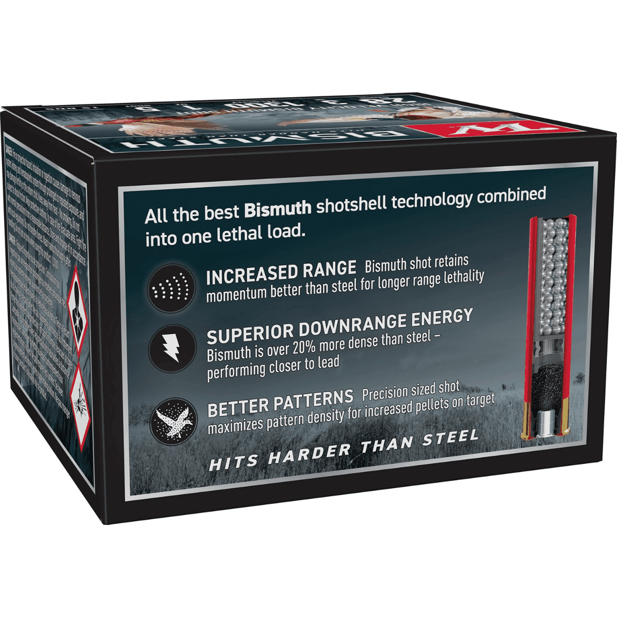 Winchester Ammo Bismuth Shotshells, 3" 1oz 5Shot 15 Per Box/10 Case 28 Gauge - SWB2835XV Winchester Ammo Bismuth Shotshells, 3" 1oz 5Shot 15 Per Box/10 Case 28 Gauge - SWB2835XV
