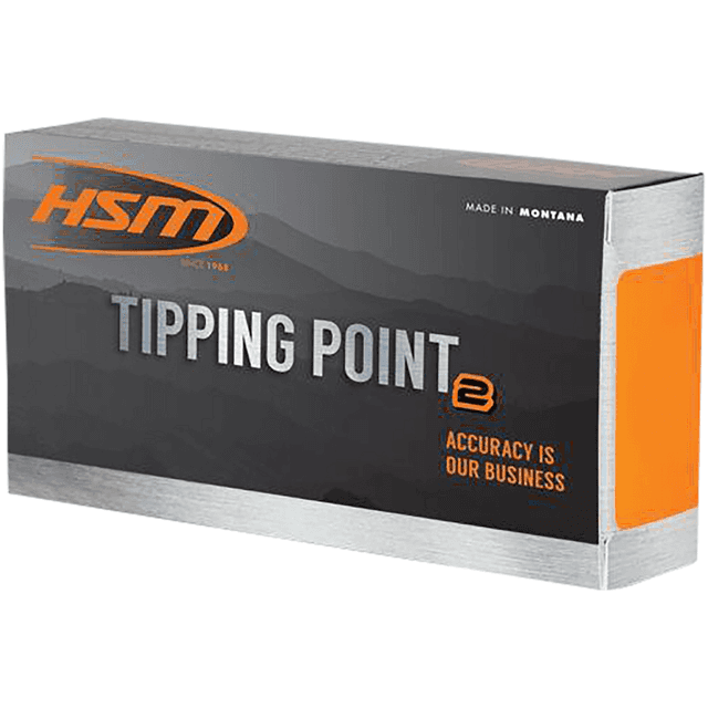 HSM Tipping Point 2 Super Shock Tip, 140 gr Hornady SST 20 Per Box/ 25 Case 6.5x55 Swedish - 65X559NLD HSM Tipping Point 2 Super Shock Tip, 140 gr Hornady SST 20 Per Box/ 25 Case 6.5x55 Swedish - 65X559NLD