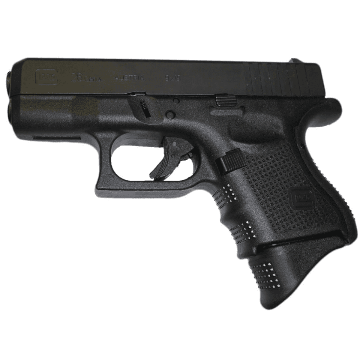 Pearce Grip Grip Extension, Polymer w/ Textured Black Finish & 1" Gripping Surface for Glock 26/ 27/ 33/ 39 Gen4-5 - PG26G4 Pearce Grip Grip Extension, Polymer w/ Textured Black Finish & 1" Gripping Surface for Glock 26/ 27/ 33/ 39 Gen4-5 - PG26G4