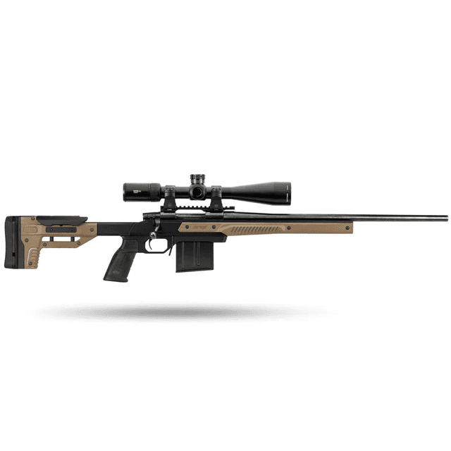 Mdt Sporting Goods Inc Oryx Sportsman Rifle Chassis, 32.25" Flat Dark Earth Aluminum Adjustable Buttstock AR15 Grips ARCA Rails Ruger American/ Short Action - 103725FDE Mdt Sporting Goods Inc Oryx Sportsman Rifle Chassis, 32.25" Flat Dark Earth Aluminum Adjustable Buttstock AR15 Grips ARCA Rails Ruger American/ Short Action - 103725FDE