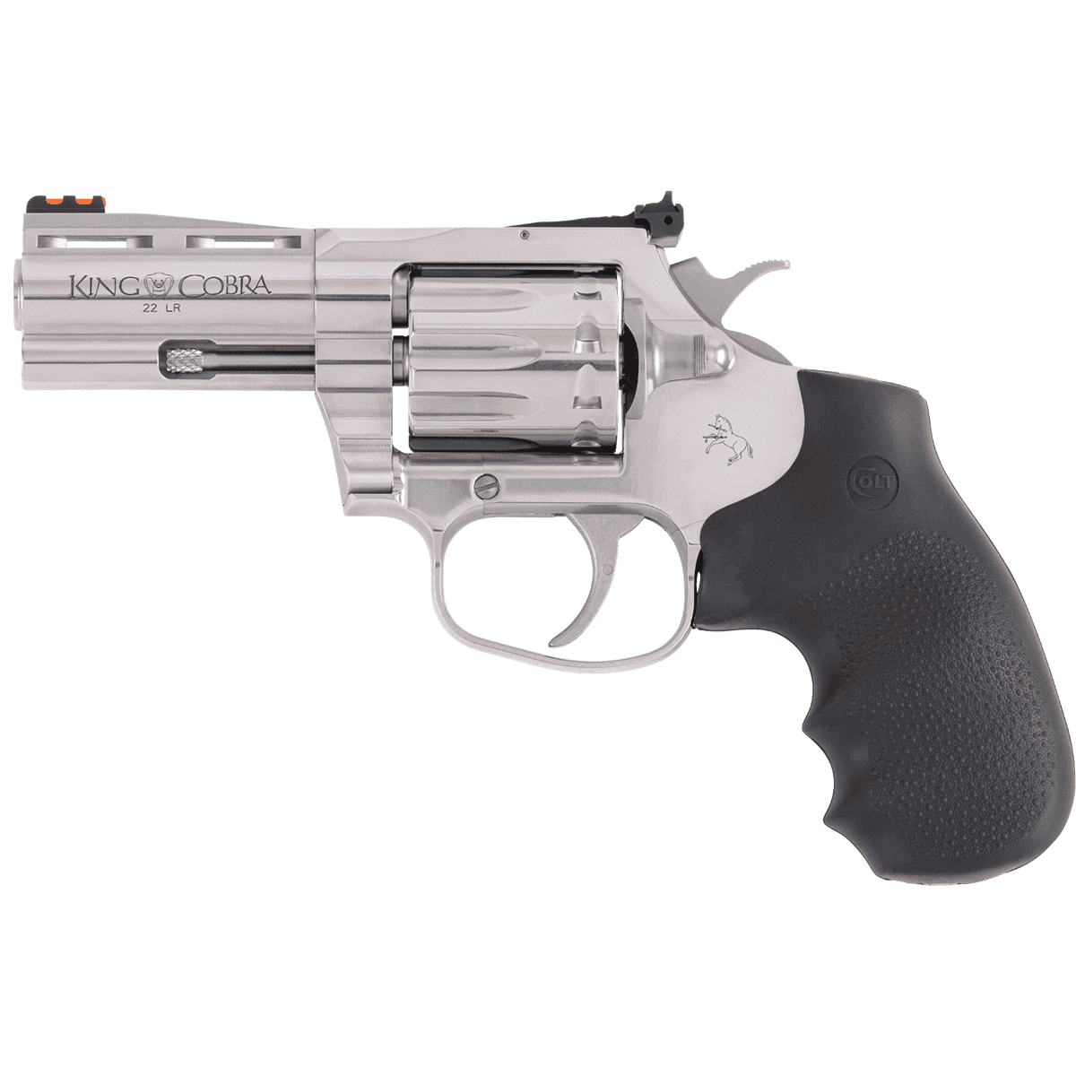 Colt KCOBRA22SP3RFO King Cobra 22 LR 10 Shot 3" Stainless Pistol Colt KCOBRA22SP3RFO King Cobra 22 LR 10 Shot 3" Stainless Pistol