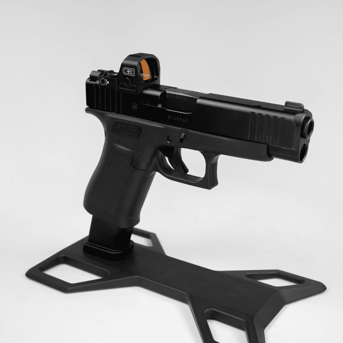 C&H Precision EDC GLX Red Dot Sight, 1x 3 MOA DOT Shock / Waterproof Compatible w/ Compact Glock (G43X / G48) MOS Cuts - RD-EDC-RD-GLX C&H Precision EDC GLX Red Dot Sight, 1x 3 MOA DOT Shock / Waterproof Compatible w/ Compact Glock (G43X / G48) MOS Cuts - RD-EDC-RD-GLX