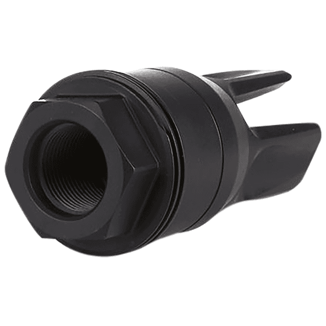 Sig Sauer Clutch-Lok QD Q.D. Flash Hider, Black Stainless Steel w/ 1/2"x28 tpi Threads 90 Degree Taper for 5.56mm - SL55612X2890DEGF Sig Sauer Clutch-Lok QD Q.D. Flash Hider, Black Stainless Steel w/ 1/2"x28 tpi Threads 90 Degree Taper for 5.56mm - SL55612X2890DEGF