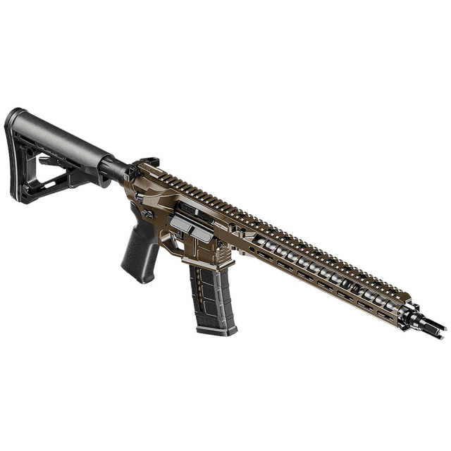 Radian Weapons Model 1 Rifle, 14.50" Brown Cerakote Match Grade Threaded Barrel Brown Cerakote Aluminum Receiver w/Picatinny Rail Black Carbon Fiber SBA3 Brace Black Magpul Grip Ambidextrous 20+1rd 6mm ARC - R0851 Radian Weapons Model 1 Rifle, 14.50" Brown Cerakote Match Grade Threaded Barrel Brown Cerakote Aluminum Receiver w/Picatinny Rail Black Carbon Fiber SBA3 Brace Black Magpul Grip Ambidextrous 20+1rd 6mm ARC - R0851