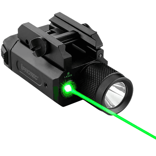 Alliance Consumer Group RM600LSR Rail Mount Light, Black Aluminum Green Laser 600 Lumens Ambidextrous Water-Resistant/ Impact & Recoil-Resistant Handgun / Rifle - IPRMLT0002 Alliance Consumer Group RM600LSR Rail Mount Light, Black Aluminum Green Laser 600 Lumens Ambidextrous Water-Resistant/ Impact & Recoil-Resistant Handgun / Rifle - IPRMLT0002