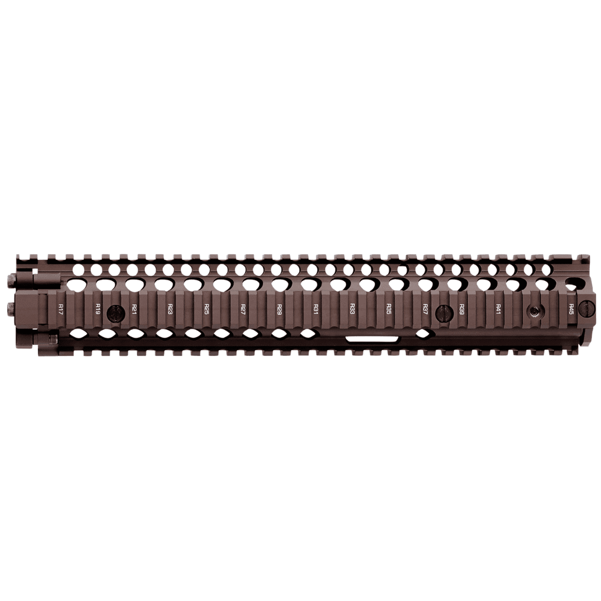 Daniel Defense M4A1 RIS II Handguard, 12.25" 2-Piece Free-Floating Style Made of 6061-T6 Aluminum w/ Flat Dark Earth Anodized Finish & Picatinny Rail for AR-15 - 0100408001 Daniel Defense M4A1 RIS II Handguard, 12.25" 2-Piece Free-Floating Style Made of 6061-T6 Aluminum w/ Flat Dark Earth Anodized Finish & Picatinny Rail for AR-15 - 0100408001