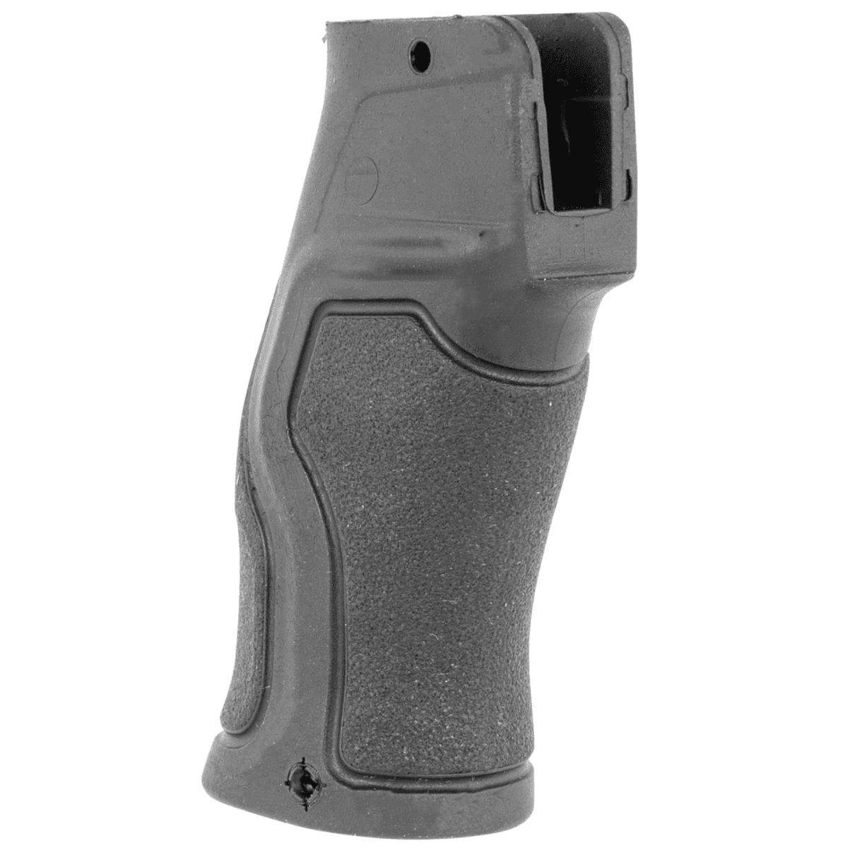 FAB Defense Gradus Ergonomic Pistol Grip, Black Polymer w/Rubber Overmold Flat Beavertail Fits AR/AK - FXGRADUSFBVB FAB Defense Gradus Ergonomic Pistol Grip, Black Polymer w/Rubber Overmold Flat Beavertail Fits AR/AK - FXGRADUSFBVB