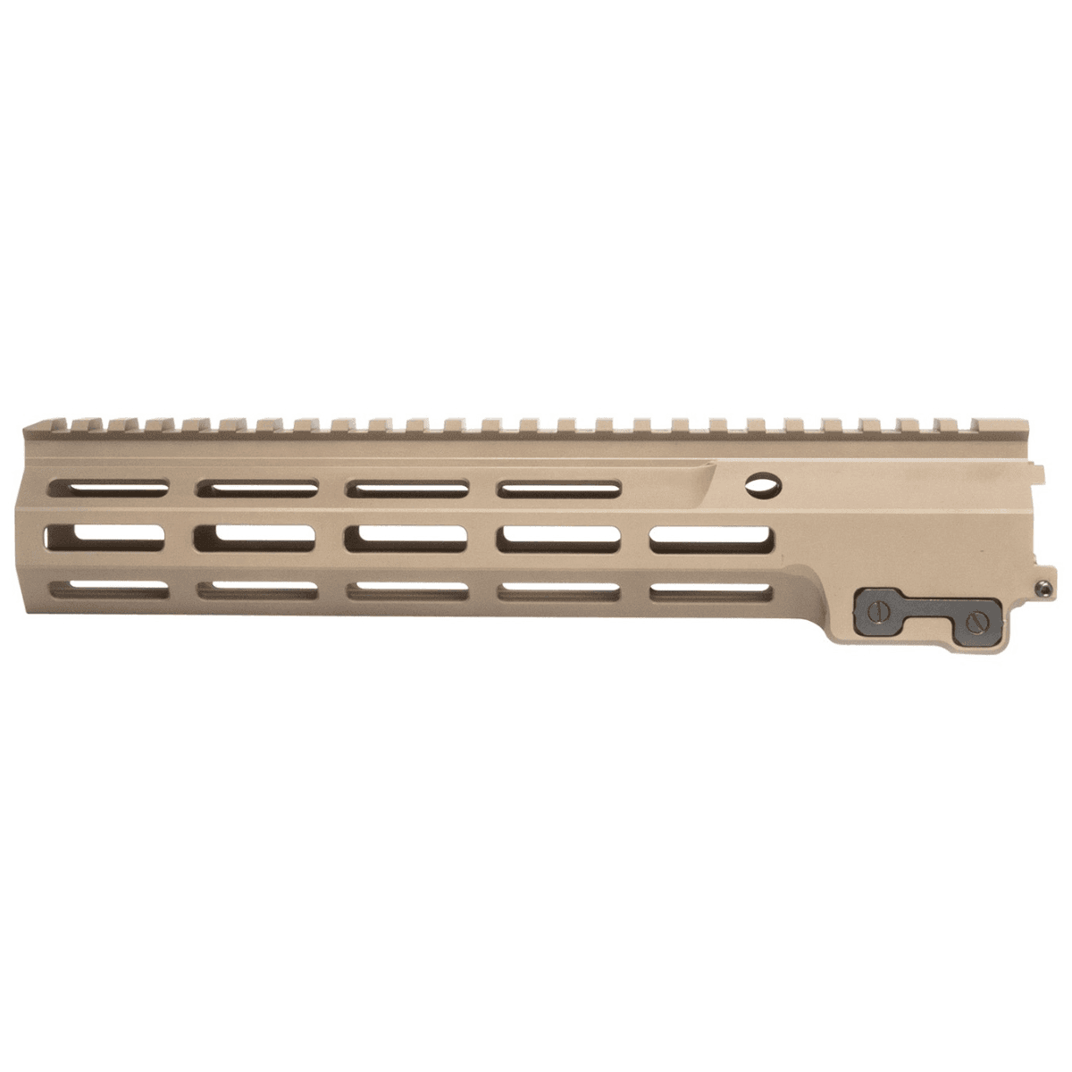 Geissele Automatics MK16 Super Modular Rail, Desert Dirt Aluminum 10.50" M-LOK for AR Platform Barrel Nut Included - 051073S Geissele Automatics MK16 Super Modular Rail, Desert Dirt Aluminum 10.50" M-LOK for AR Platform Barrel Nut Included - 051073S
