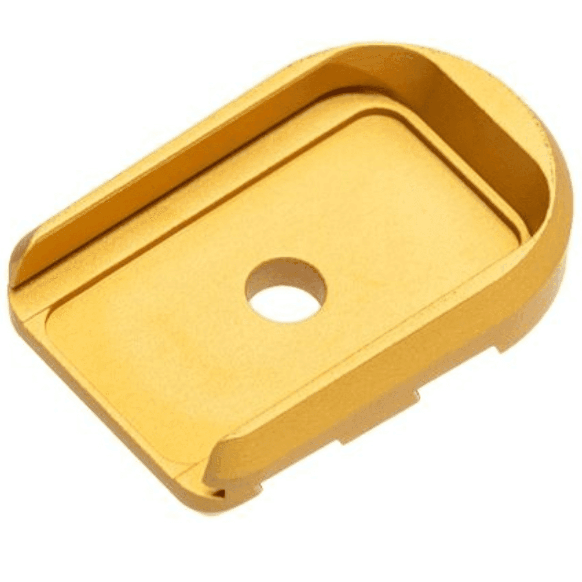 Tyrant CNC P365-XMACRO Base Plate, Gold Compatible w/ 17-Round XMacro Mags - TDP365BPMACROGOLD Tyrant CNC P365-XMACRO Base Plate, Gold Compatible w/ 17-Round XMacro Mags - TDP365BPMACROGOLD