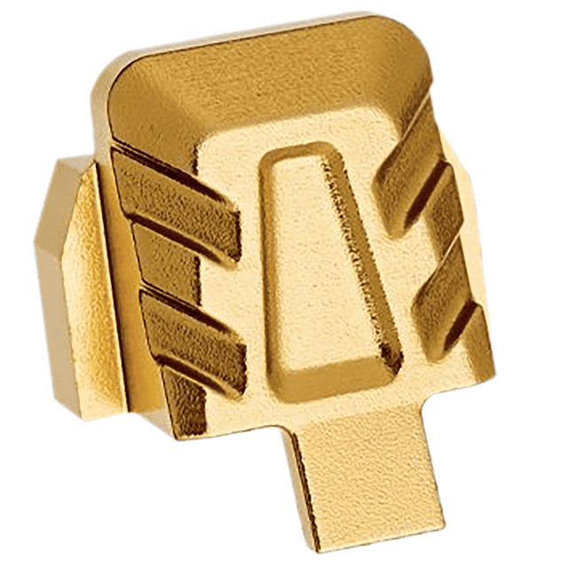 Tyrant CNC Slide Cap, Gold Aluminum Fits Sig P320 - TDP320SCGOLD Tyrant CNC Slide Cap, Gold Aluminum Fits Sig P320 - TDP320SCGOLD