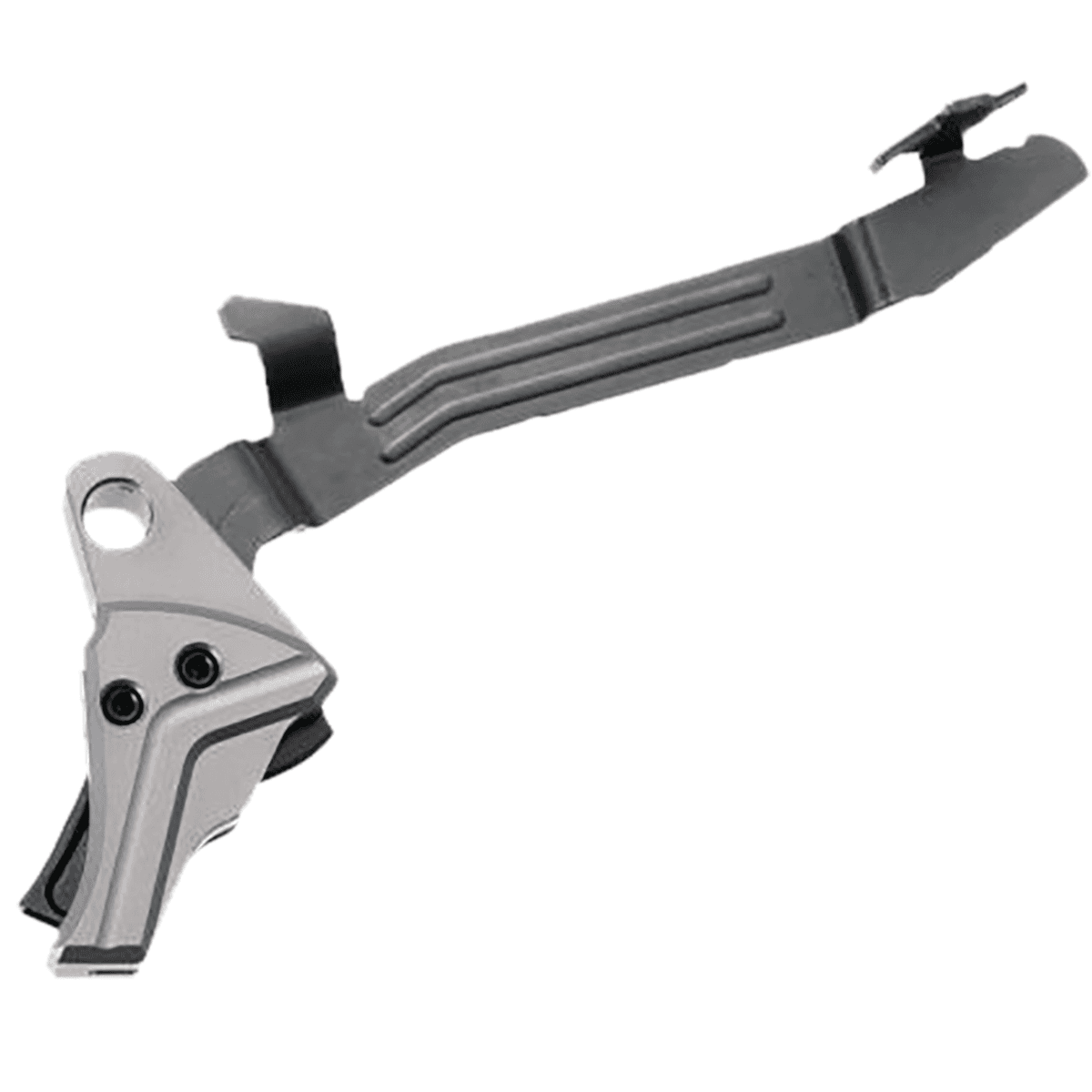 Tyrant CNC I.T.T.S Trigger, Aluminum / Steel Grey/Black Fits Glock 43/43x/48 - TDG43TRIGGREYBLKBAR Tyrant CNC I.T.T.S Trigger, Aluminum / Steel Grey/Black Fits Glock 43/43x/48 - TDG43TRIGGREYBLKBAR