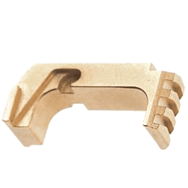 Tyrant CNC Extended Magazine Release, Gold Aluminum/Steel Fits Glock 43x/48 - TD43X48ESTEELGOLD Tyrant CNC Extended Magazine Release, Gold Aluminum/Steel Fits Glock 43x/48 - TD43X48ESTEELGOLD