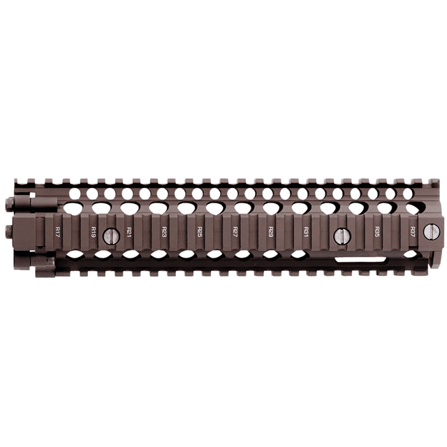 Daniel Defense MK18 RIS II Handguard, 9.55" 2-Piece Free-Floating Style Made of 6061-T6 Aluminum w/ Flat Dark Earth Anodized Finish & Picatinny Rail for AR-15 - 0100408020011 Daniel Defense MK18 RIS II Handguard, 9.55" 2-Piece Free-Floating Style Made of 6061-T6 Aluminum w/ Flat Dark Earth Anodized Finish & Picatinny Rail for AR-15 - 0100408020011