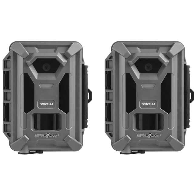 Spypoint Force-24 Twin Pack Trail Camera, 2K Videos w/ Sound 24MP Image Resolution 70' Range Non-Cellular - 01838 Spypoint Force-24 Twin Pack Trail Camera, 2K Videos w/ Sound 24MP Image Resolution 70' Range Non-Cellular - 01838