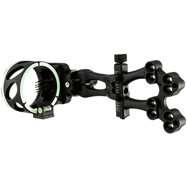 TruGlo 5-Pin Veros Ultra-Bright Hunting Bow Sight, Black Ambidextrous DDP Design Tritium Fiber-Optic Technology - TG5105B TruGlo 5-Pin Veros Ultra-Bright Hunting Bow Sight, Black Ambidextrous DDP Design Tritium Fiber-Optic Technology - TG5105B