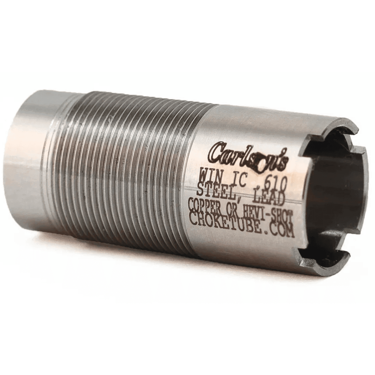 Carlson's Choke Tubes Flush Mount Choke Tube, Silver Stainless Steel Improved Cylinder Winchester 20 Gauge - 50102 Carlson's Choke Tubes Flush Mount Choke Tube, Silver Stainless Steel Improved Cylinder Winchester 20 Gauge - 50102