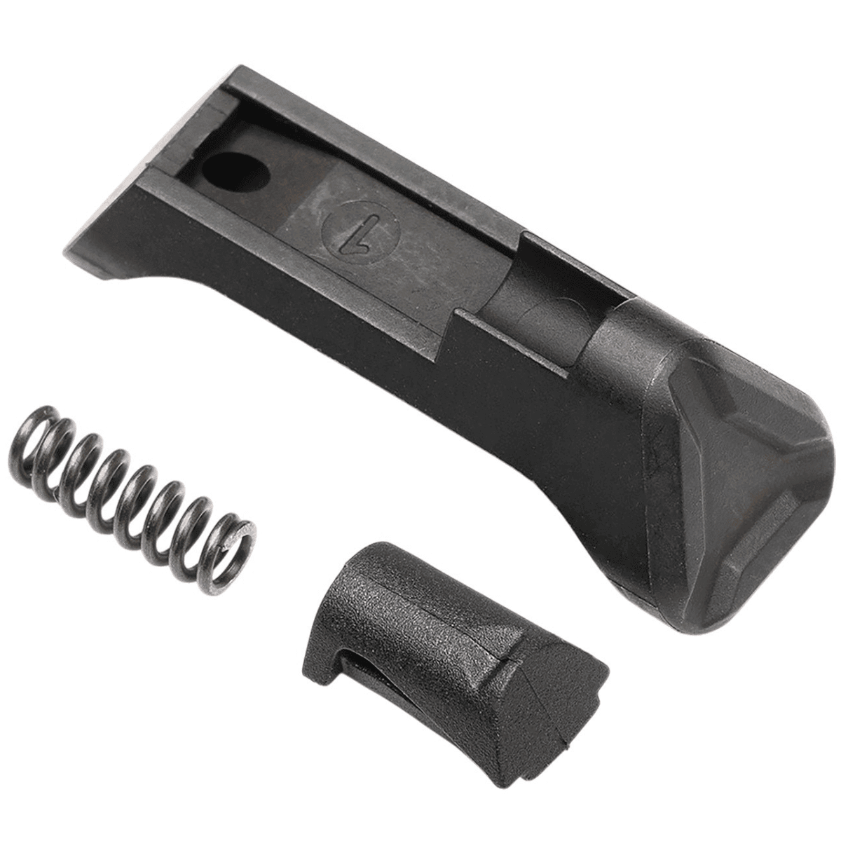 Strike Industries Magazine Release, Black Stainless Steel Fits Sig P365 X Macro - P365-XM-MR Strike Industries Magazine Release, Black Stainless Steel Fits Sig P365 X Macro - P365-XM-MR