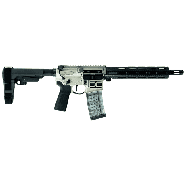 Faxon Firearms ION-X Hyperlite Rifle, 10.50" Black Nitride Pencil Profile Barrel M-LOK Handguard Titanium Cerakote Aluminum Picatinny Rail Receiver Black SB Tactical SBA3 Brace Black Magpul Grip 30+1rd 5.56 NATO - FX5510X-TI Faxon Firearms ION-X Hyperlite Rifle, 10.50" Black Nitride Pencil Profile Barrel M-LOK Handguard Titanium Cerakote Aluminum Picatinny Rail Receiver Black SB Tactical SBA3 Brace Black Magpul Grip 30+1rd 5.56 NATO - FX5510X-TI