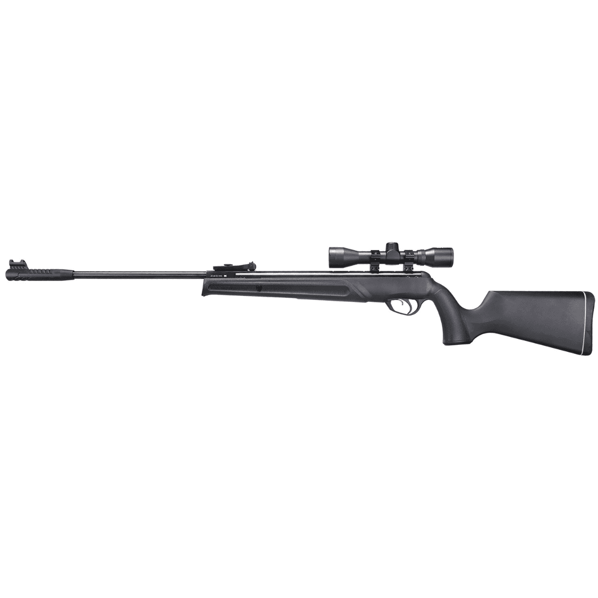 Umarex USA Prymex Air Rifle, 18.9'' Barrel Polymer Stock 4X32 Scope 820 fps .22 Cal - 2251550 Umarex USA Prymex Air Rifle, 18.9'' Barrel Polymer Stock 4X32 Scope 820 fps .22 Cal - 2251550