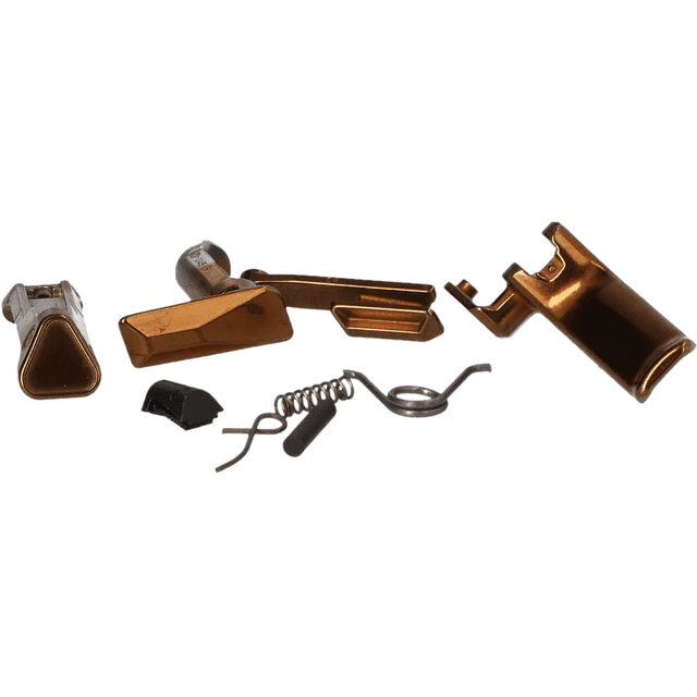 Sig Sauer Safety Parts Kit, Red Bronze Flat Trigger/Slide Catch Lever/Take-Down Lever/Magazine Catch/Catch Lever Spring/Magazine Catch Spring/Magazine Catch Stop/Trigger Pin/Trigger Bar Spring for 9mm Luger/380 ACP Sig P365/P365X/XL - 8901333 Sig Sauer Safety Parts Kit, Red Bronze Flat Trigger/Slide Catch Lever/Take-Down Lever/Magazine Catch/Catch Lever Spring/Magazine Catch Spring/Magazine Catch Stop/Trigger Pin/Trigger Bar Spring for 9mm Luger/380 ACP Sig P365/P365X/XL - 8901333
