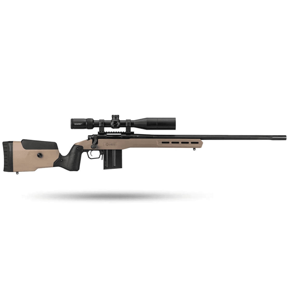 Mdt Sporting Goods Inc Field Stock Chassis System, FDE Overmolded Polymer Body Free Floating Barrel Aluminum Bedding Adjustable Cheek Riser Spacer-Adjustable LOP AICS Magazine Compatible Magazine Latch Fits Savage Axis Short Action - 108682FDE Mdt Sporting Goods Inc Field Stock Chassis System, FDE Overmolded Polymer Body Free Floating Barrel Aluminum Bedding Adjustable Cheek Riser Spacer-Adjustable LOP AICS Magazine Compatible Magazine Latch Fits Savage Axis Short Action - 108682FDE