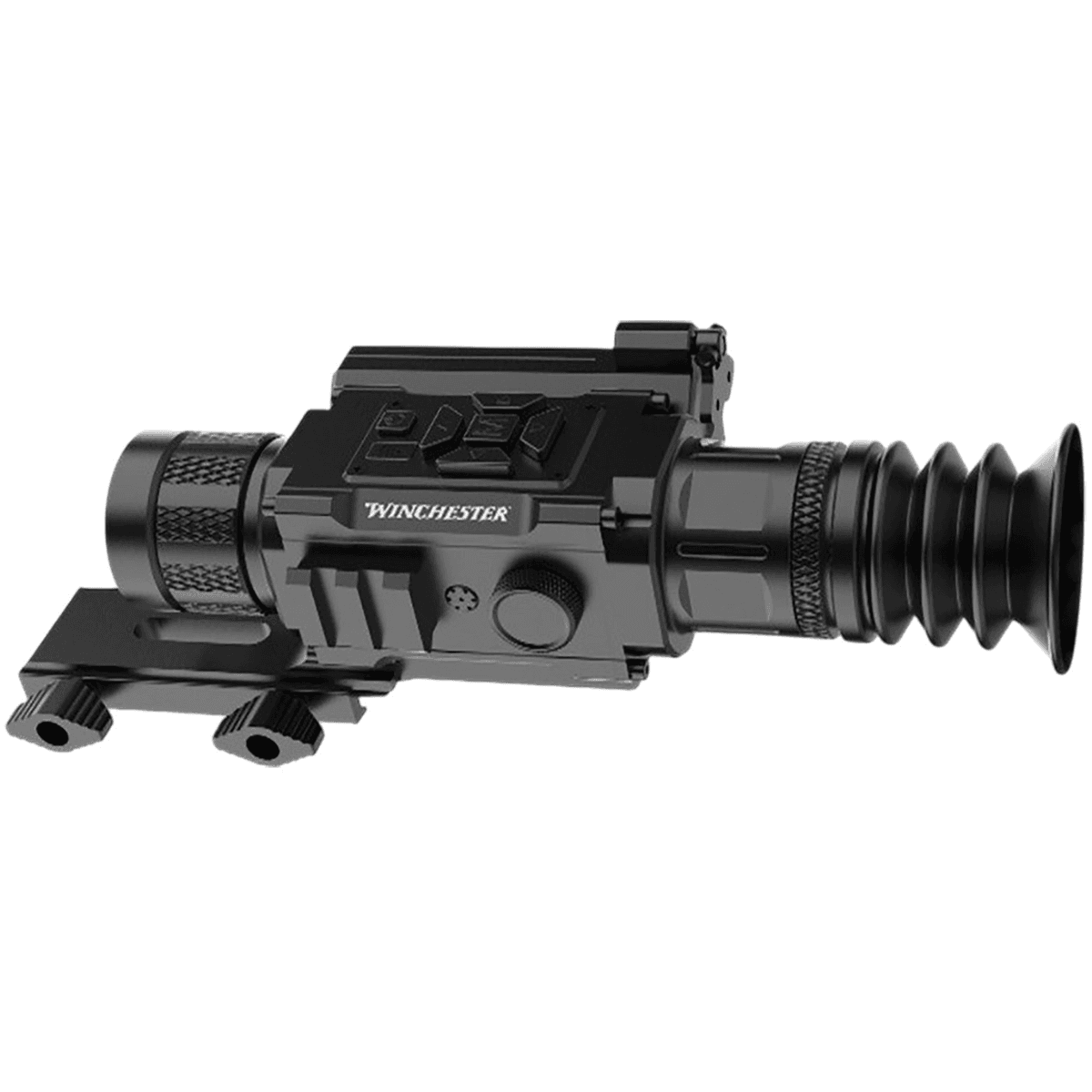 Winchester Optics Supreme THSX 384 Thermal Hunting Sight, Black 2.6x 35mm 1150m Detection Distance Picatinny Cantilever Extended Rail Mounting System Waterproof - WTOS43T5WNTHSX001 Winchester Optics Supreme THSX 384 Thermal Hunting Sight, Black 2.6x 35mm 1150m Detection Distance Picatinny Cantilever Extended Rail Mounting System Waterproof - WTOS43T5WNTHSX001