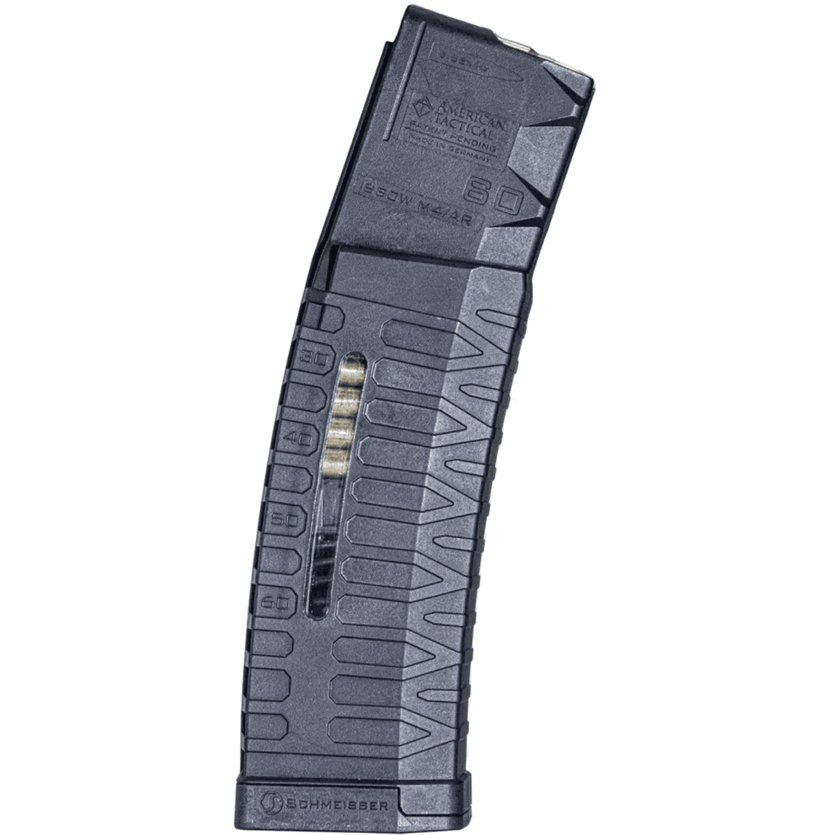 ATI ATI Schmeisser S60 60rd 223 Rem/5.56x45mm NATO Black Polymer ATI ATI Schmeisser S60 60rd 223 Rem/5.56x45mm NATO Black Polymer