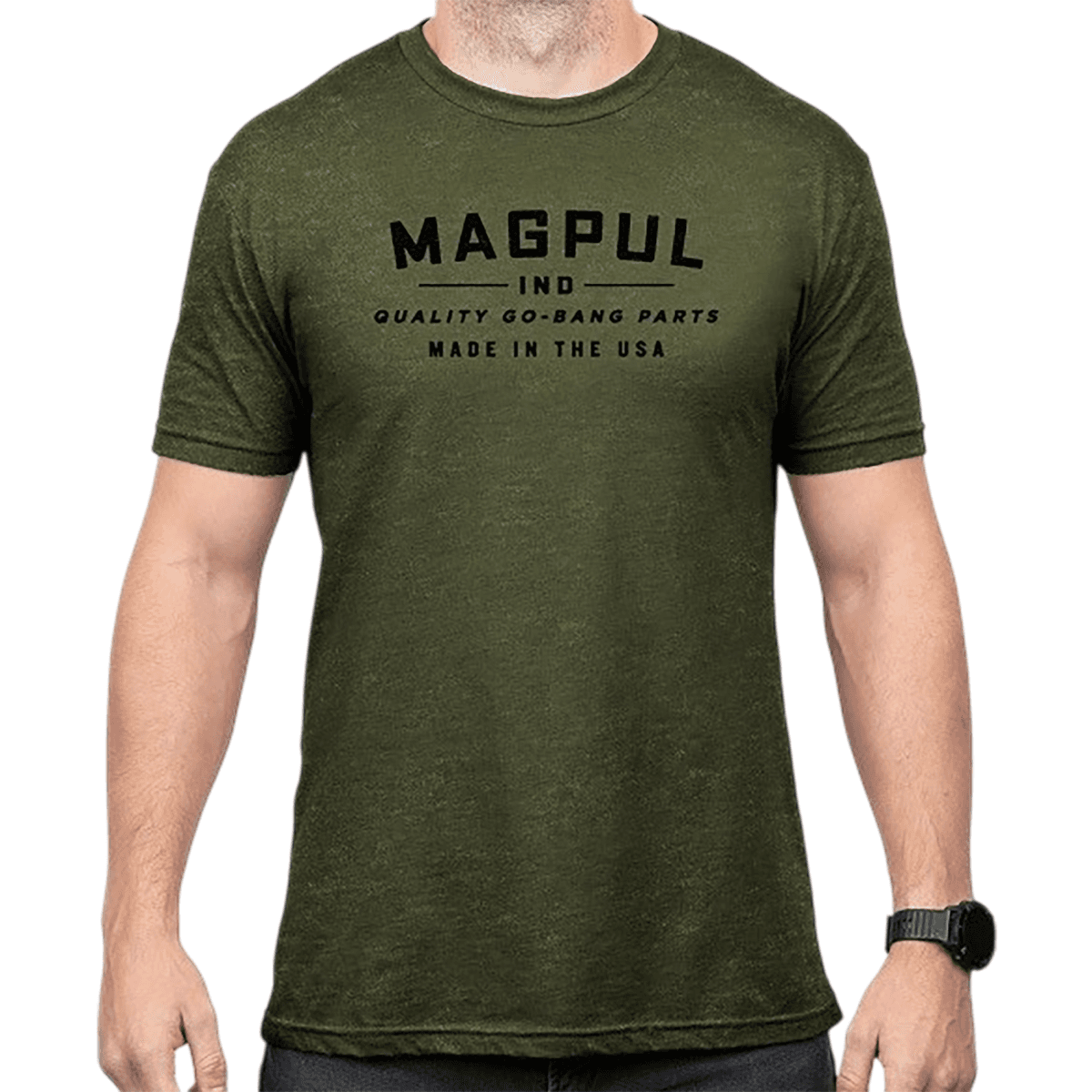 Magpul Go Bang Parts Olive Drab Heather Cotton/Polyester Short Sleeve Medium Magpul Go Bang Parts Olive Drab Heather Cotton/Polyester Short Sleeve Medium