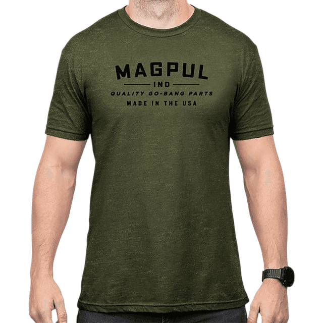 Magpul Go Bang Parts Olive Drab Heather Cotton/Polyester Short Sleeve Medium Magpul Go Bang Parts Olive Drab Heather Cotton/Polyester Short Sleeve Medium