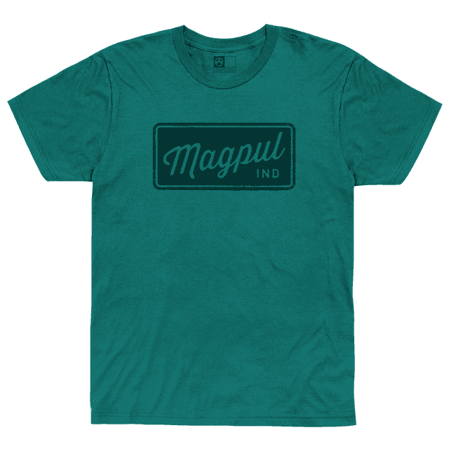 Magpul Rover Block Teal Cotton/Polyester Short Sleeve Large Magpul Rover Block Teal Cotton/Polyester Short Sleeve Large
