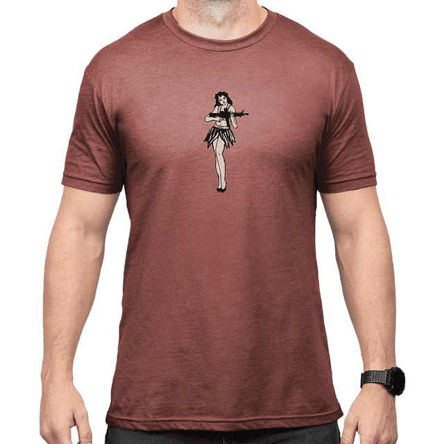 Magpul Hula Girl Redrock Heather Cotton/Polyester Short Sleeve 2XL Magpul Hula Girl Redrock Heather Cotton/Polyester Short Sleeve 2XL