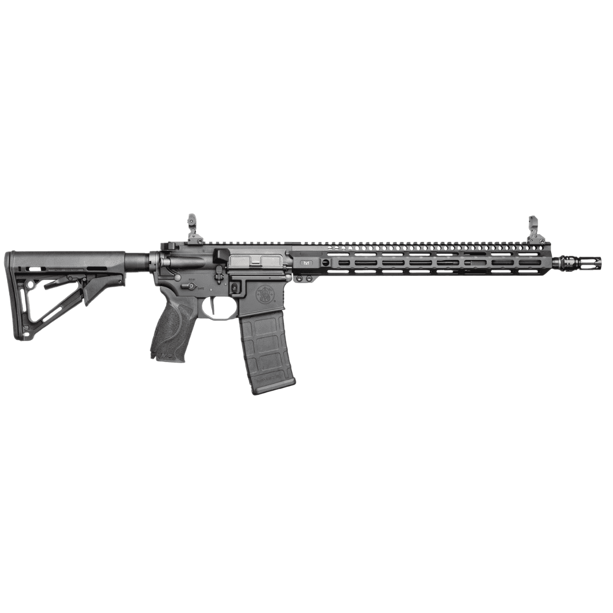 Smith & Wesson M&P15 Axe Rifle, 16.10" Black Armornite Threaded Barrel Black Anodized Aluminum Receiver w/Picatinny Rail M-LOK Handguard Magpul CTR Black Polymer Stock Interchangeable Backstrap Grip Ambidextrous 30+1rd 223 Rem/5.56 - 13665 Smith & Wesson M&P15 Axe Rifle, 16.10" Black Armornite Threaded Barrel Black Anodized Aluminum Receiver w/Picatinny Rail M-LOK Handguard Magpul CTR Black Polymer Stock Interchangeable Backstrap Grip Ambidextrous 30+1rd 223 Rem/5.56 - 13665