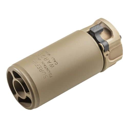 Surefire Warden Blast Diffuser Fits Surefire SOCOM Series Muzzle Devices Fast-Attach System Stainless Steel Body Cerakote Finish Flat Dark Earth Surefire Warden Blast Diffuser Fits Surefire SOCOM Series Muzzle Devices Fast-Attach System Stainless Steel Body Cerakote Finish Flat Dark Earth