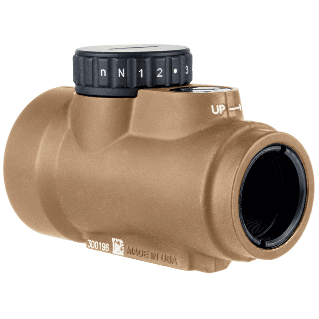 Trijicon MRO SD Red Dot Sight, Coyote Tan Aluminum Ambidextrous 1x25mm 2 MOA Green Dot Reticle Waterproof - 2200346 Trijicon MRO SD Red Dot Sight, Coyote Tan Aluminum Ambidextrous 1x25mm 2 MOA Green Dot Reticle Waterproof - 2200346