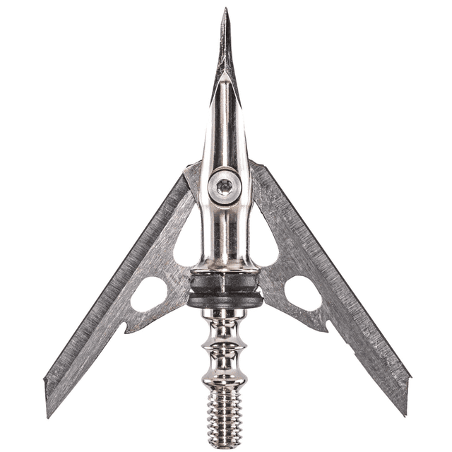 Rage Hypodermic NC Broadhead, 100gr 2" Stainless Steel Hybrid Hypodermic 3 Pack Crossbow NC - R38200 Rage Hypodermic NC Broadhead, 100gr 2" Stainless Steel Hybrid Hypodermic 3 Pack Crossbow NC - R38200