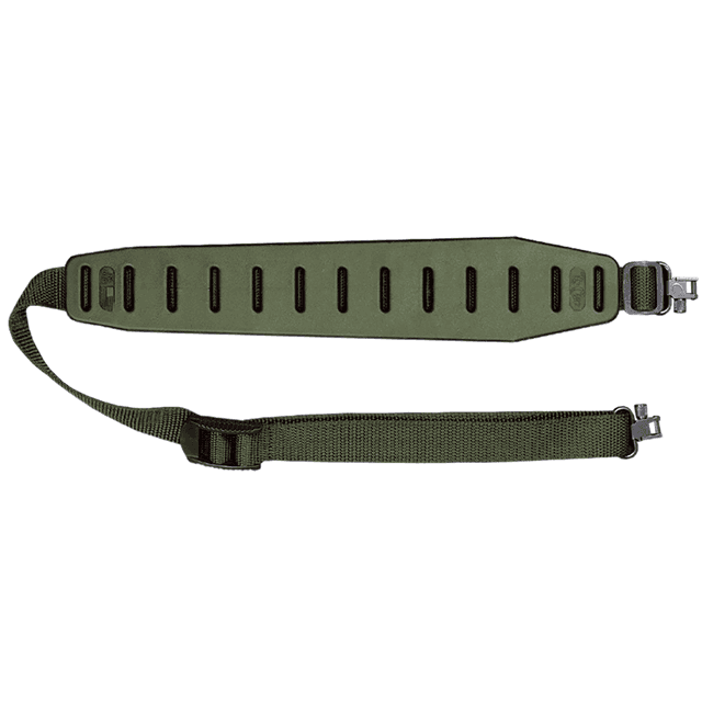 CVA Claw 2.0 Sling, OD Green Neoprene Rubber Quick Disconnect Metal Swivels Shotgun - 50035-3 CVA Claw 2.0 Sling, OD Green Neoprene Rubber Quick Disconnect Metal Swivels Shotgun - 50035-3