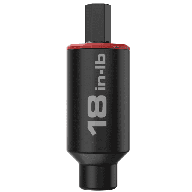 Real Avid Smart Torq Fixed Limiter, Black/Red 18 Inch-Pounds - AVSTFL18 Real Avid Smart Torq Fixed Limiter, Black/Red 18 Inch-Pounds - AVSTFL18