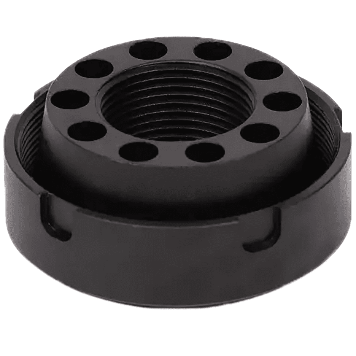 SilencerCo Charlie Direct Thread Mount, Black Oxide Stainless Steel Fits 9/16"x24 - AC4744 SilencerCo Charlie Direct Thread Mount, Black Oxide Stainless Steel Fits 9/16"x24 - AC4744