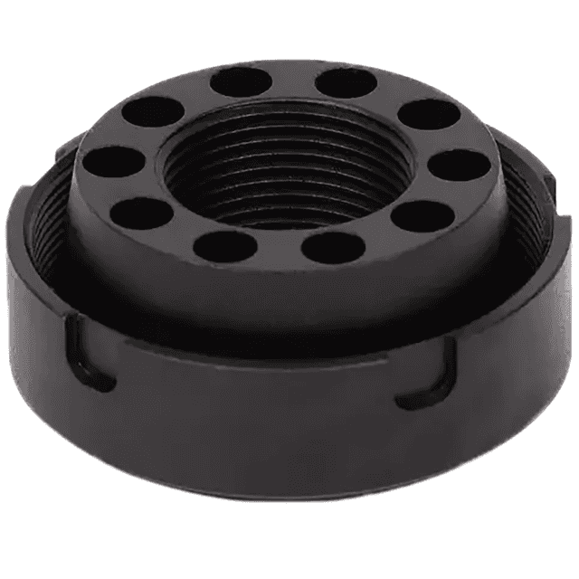 SilencerCo Charlie Direct Thread Mount, Black Oxide Stainless Steel Fits 9/16"x24 - AC4744 SilencerCo Charlie Direct Thread Mount, Black Oxide Stainless Steel Fits 9/16"x24 - AC4744