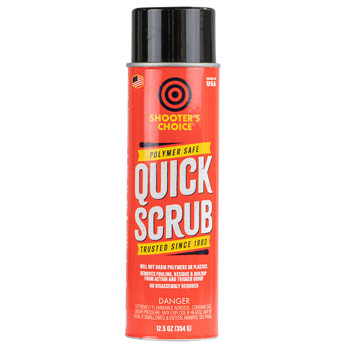 Shooters Choice Polymer Safe Quick Scrub, 12 oz Can Removes Fouling - SHFPSQ12 Shooters Choice Polymer Safe Quick Scrub, 12 oz Can Removes Fouling - SHFPSQ12