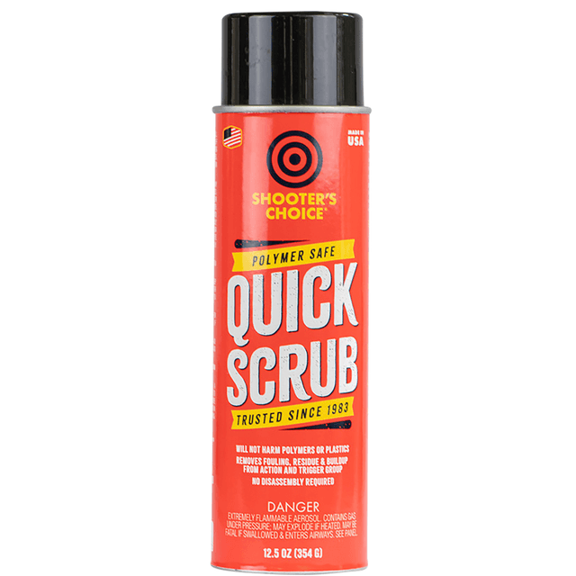 Shooters Choice Polymer Safe Quick Scrub, 12 oz Can Removes Fouling - SHFPSQ12 Shooters Choice Polymer Safe Quick Scrub, 12 oz Can Removes Fouling - SHFPSQ12