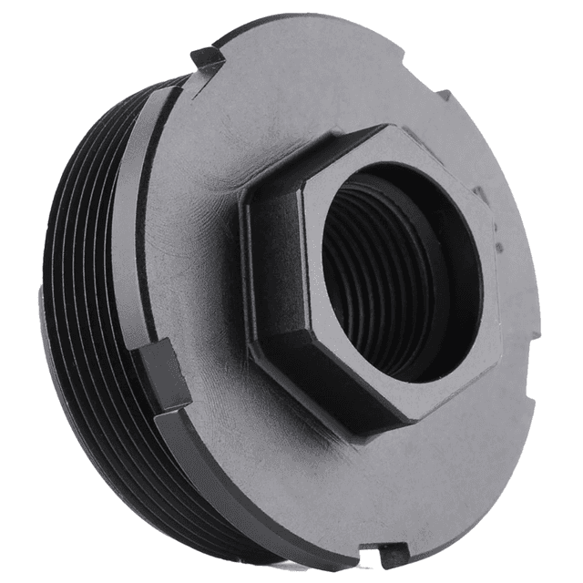 Dead Air HUB Direct Thread Mount, Black Nitride 4140 HT Alloy Steel 5/8"x24 - LT315 Dead Air HUB Direct Thread Mount, Black Nitride 4140 HT Alloy Steel 5/8"x24 - LT315