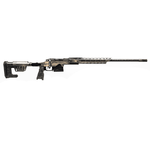 Fierce Firearms FMTR22CM18DB Reaper MTN 22 Creedmoor 3+1 18" Carbon Fiber Match Grade Threaded Barrel, Distressed Bronze Cerakote Fierce Firearms FMTR22CM18DB Reaper MTN 22 Creedmoor 3+1 18" Carbon Fiber Match Grade Threaded Barrel, Distressed Bronze Cerakote