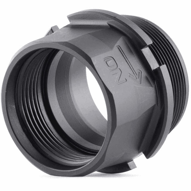 Dead Air Legacy Xeno Adapter, Black Nitride 4140 HT Alloy Steel - DA458 Dead Air Legacy Xeno Adapter, Black Nitride 4140 HT Alloy Steel - DA458