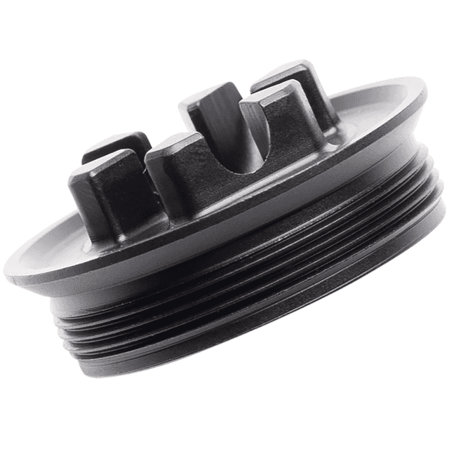 Dead Air R-Series Flash Hider Front Cap, Black Nitride Stainless Steel 5.56mm - RXD206 Dead Air R-Series Flash Hider Front Cap, Black Nitride Stainless Steel 5.56mm - RXD206