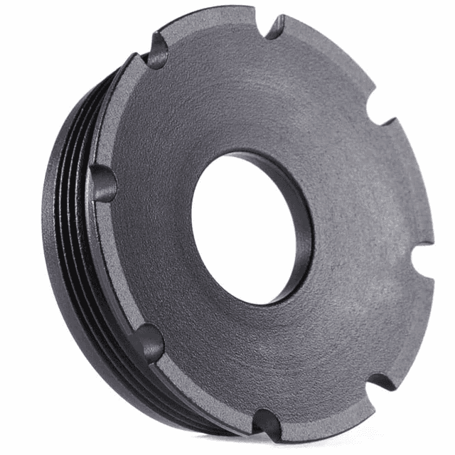 Dead Air R-Series Front Cap, Black Nitride Stainless Steel 45 Cal - DA211 Dead Air R-Series Front Cap, Black Nitride Stainless Steel 45 Cal - DA211