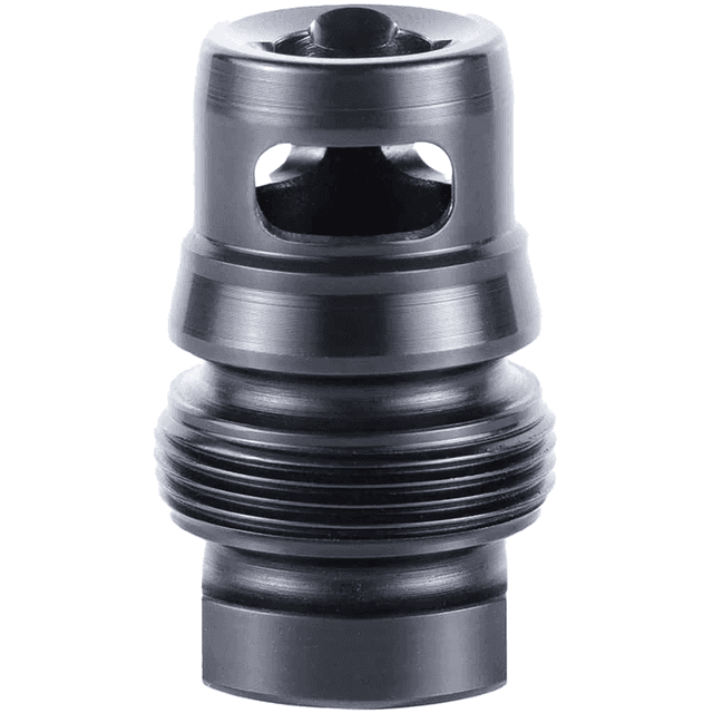 Dead Air Xeno Xero Threaded Taper Mount, Black 4140 HT Alloy Steel 9/16x24 RH Threads 9mm - DA135 Dead Air Xeno Xero Threaded Taper Mount, Black 4140 HT Alloy Steel 9/16x24 RH Threads 9mm - DA135