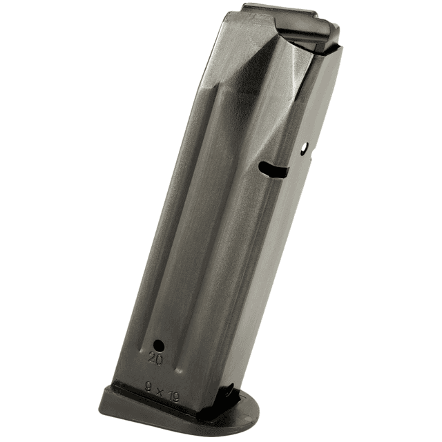 CZ-USA CZ 75 Magazine, Blued Steel 20rd CZ75 TS/Czechmate 9mm Luger - 11172 CZ-USA CZ 75 Magazine, Blued Steel 20rd CZ75 TS/Czechmate 9mm Luger - 11172