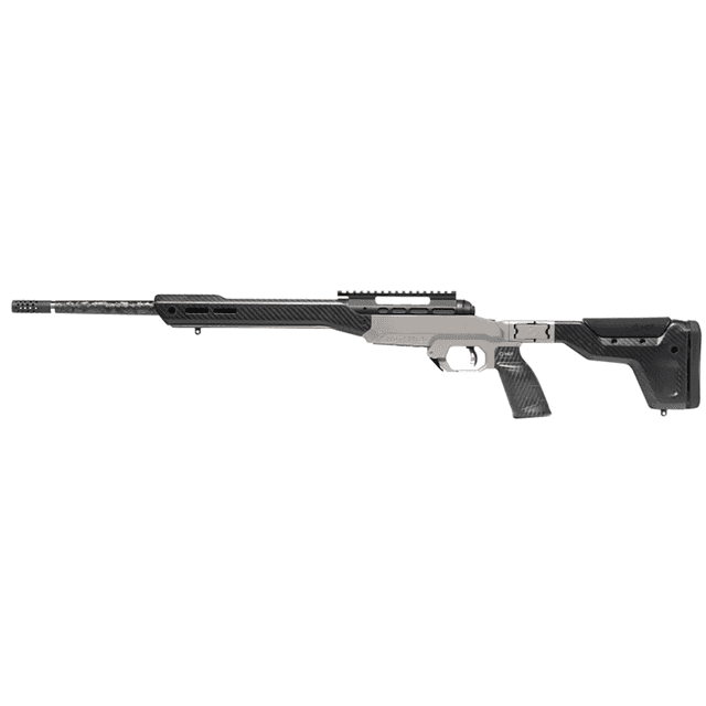 Savage Arms 110 Ultralite Elite Rifle, 20" Carbon Fiber Threaded Barrel Blackout Cerakote Stainless Steel Picatinny Rail Receiver MDT HNT26 Gun Metal Gray Polymer Stock Black Carbon Fiber Grip Right Hand ARCA Rail Full Size 3+1rd 7mm PRC - 58148 Savage Arms 110 Ultralite Elite Rifle, 20" Carbon Fiber Threaded Barrel Blackout Cerakote Stainless Steel Picatinny Rail Receiver MDT HNT26 Gun Metal Gray Polymer Stock Black Carbon Fiber Grip Right Hand ARCA Rail Full Size 3+1rd 7mm PRC - 58148