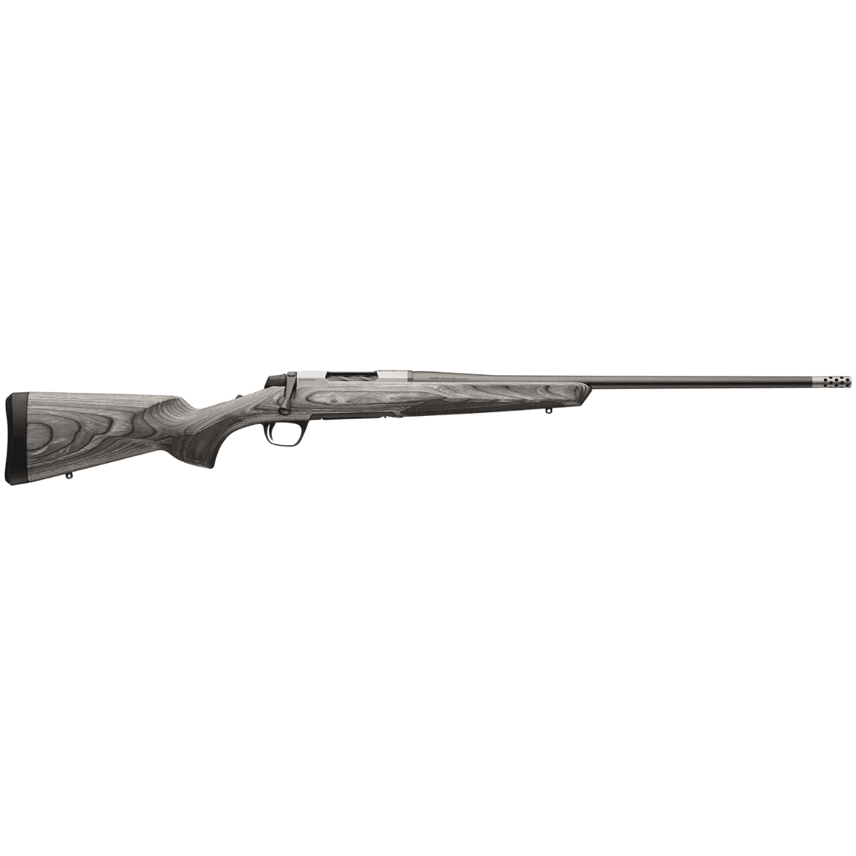 Browning X-Bolt 2 Hunter Rifle, 22" Matte Blued Threaded Sporter Barrel Drilled & Tapped Stainless Steel Receiver Fixed Gray Laminate Stock Radial Muzzle Brake Full Size 4+1rd 270 Win - 036092224 Browning X-Bolt 2 Hunter Rifle, 22" Matte Blued Threaded Sporter Barrel Drilled & Tapped Stainless Steel Receiver Fixed Gray Laminate Stock Radial Muzzle Brake Full Size 4+1rd 270 Win - 036092224
